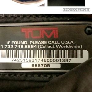 TUMI Brown Centro Verona Flap Crossbody Messenger Bag